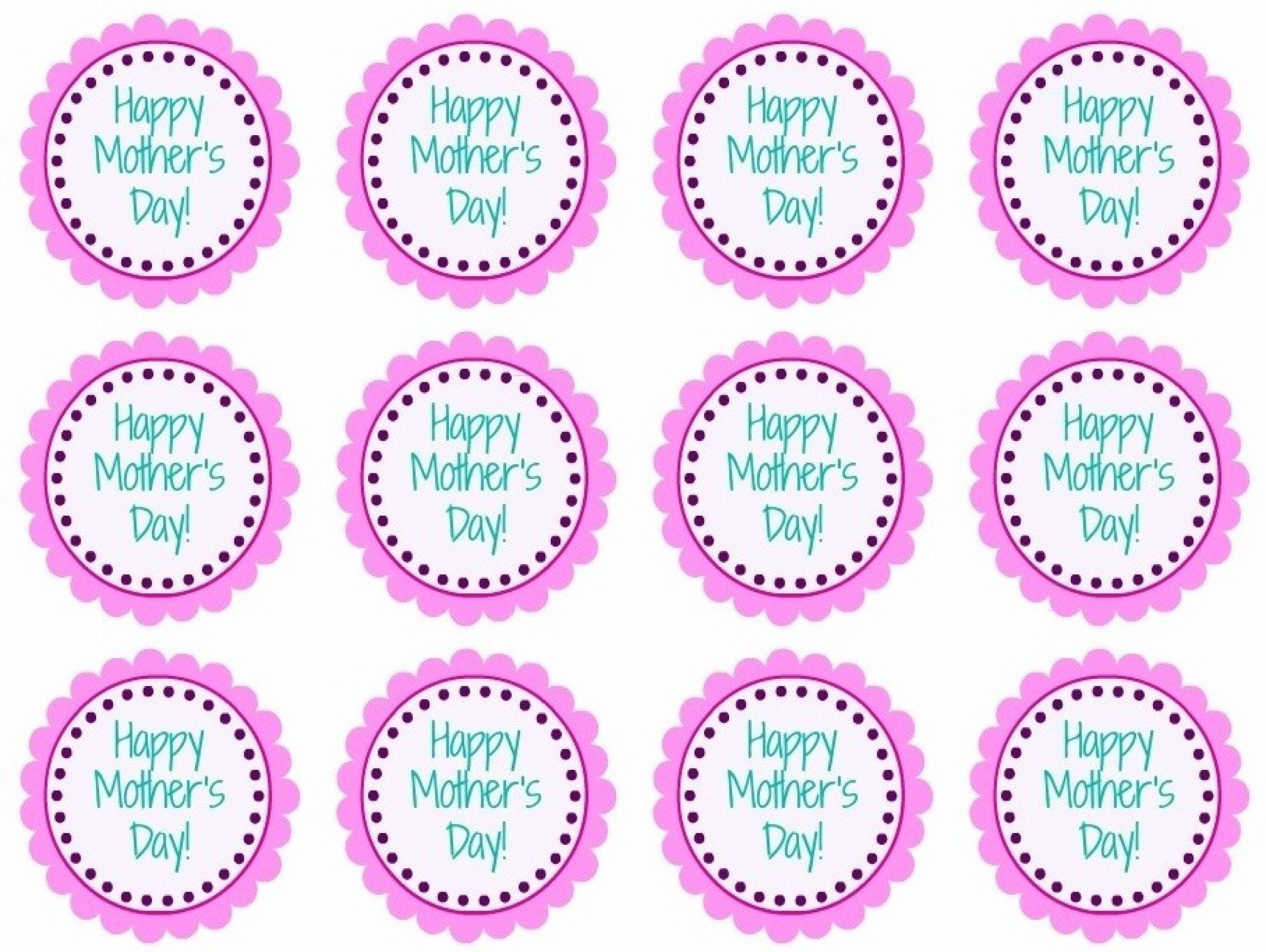 Mother&amp;#039;s Day Printable Cupcake Toppers Diy Craft - Cupcake Topper Templates Free Printable
