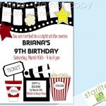 Movie Themed Party Invitations Free   Tutlin.psstech.co   Free Printable Movie Themed Invitations