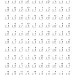 Multiplication Facts Worksheets | Multiplication Facts To 144 No   Free Printable Math Worksheets Multiplication Facts