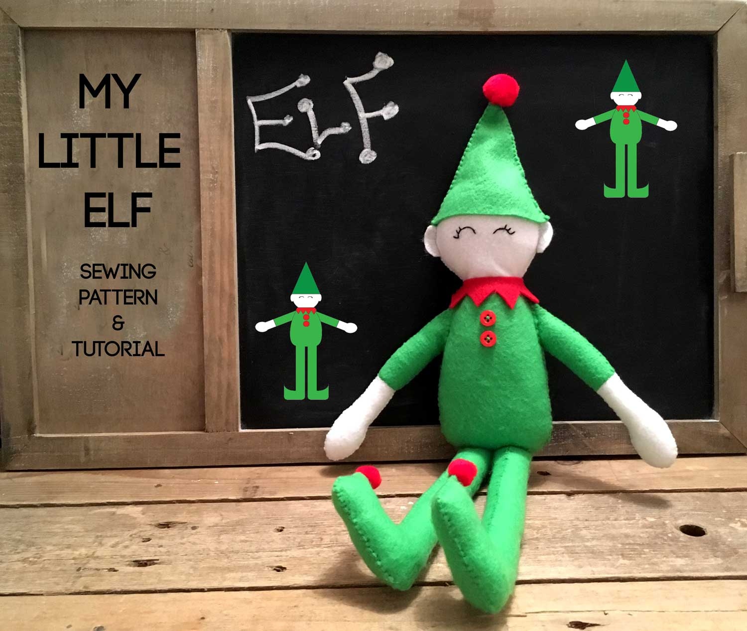 My Little Elf - Free Pattern - Miss Daisy Patterns - Free Printable Elf Pattern