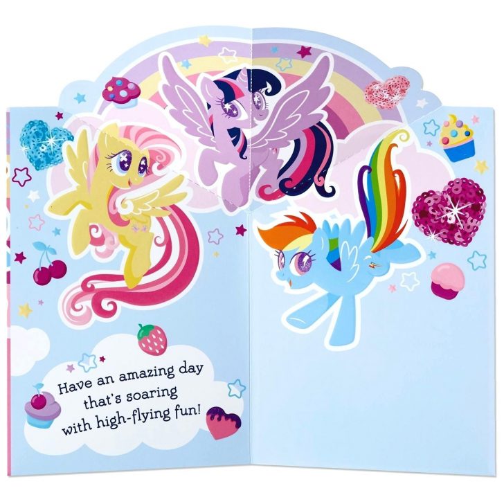 Free Printable My Little Pony Thank You Cards