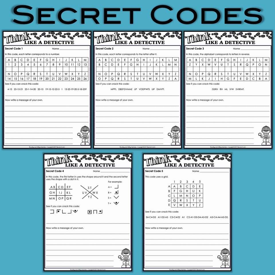 Mystery Activities For Kids - Think Like A Detective! - Free Printable Detective Games