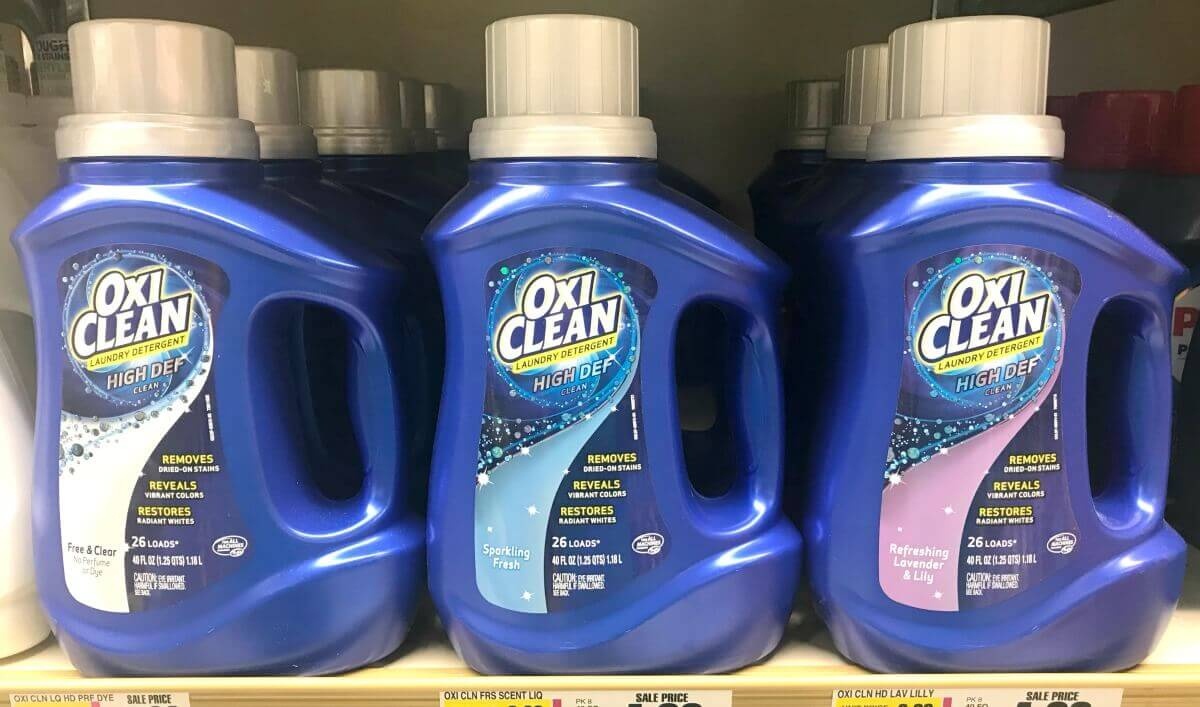 New $2/1 Oxiclean Laundry Detergent Coupon - $0.99 At Walgreens - Free Detergent Coupons Printable
