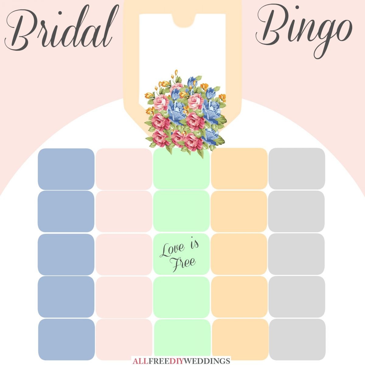 New Bridal Bingo: Free Bridal Shower Games | Allfreediyweddings - Free Printable Bridal Shower Blank Bingo Games