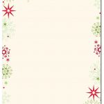 New Free Printable Christmas Stationary Borders At Temasistemi   Free Printable Christmas Letterhead