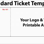 New Free Printable Raffle Ticket Template Download | Best Of Template   Free Printable Raffle Ticket Template Download