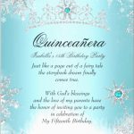 New Free Quinceanera Save The Date Templates | Best Of Template   Free Printable Quinceanera Invitations