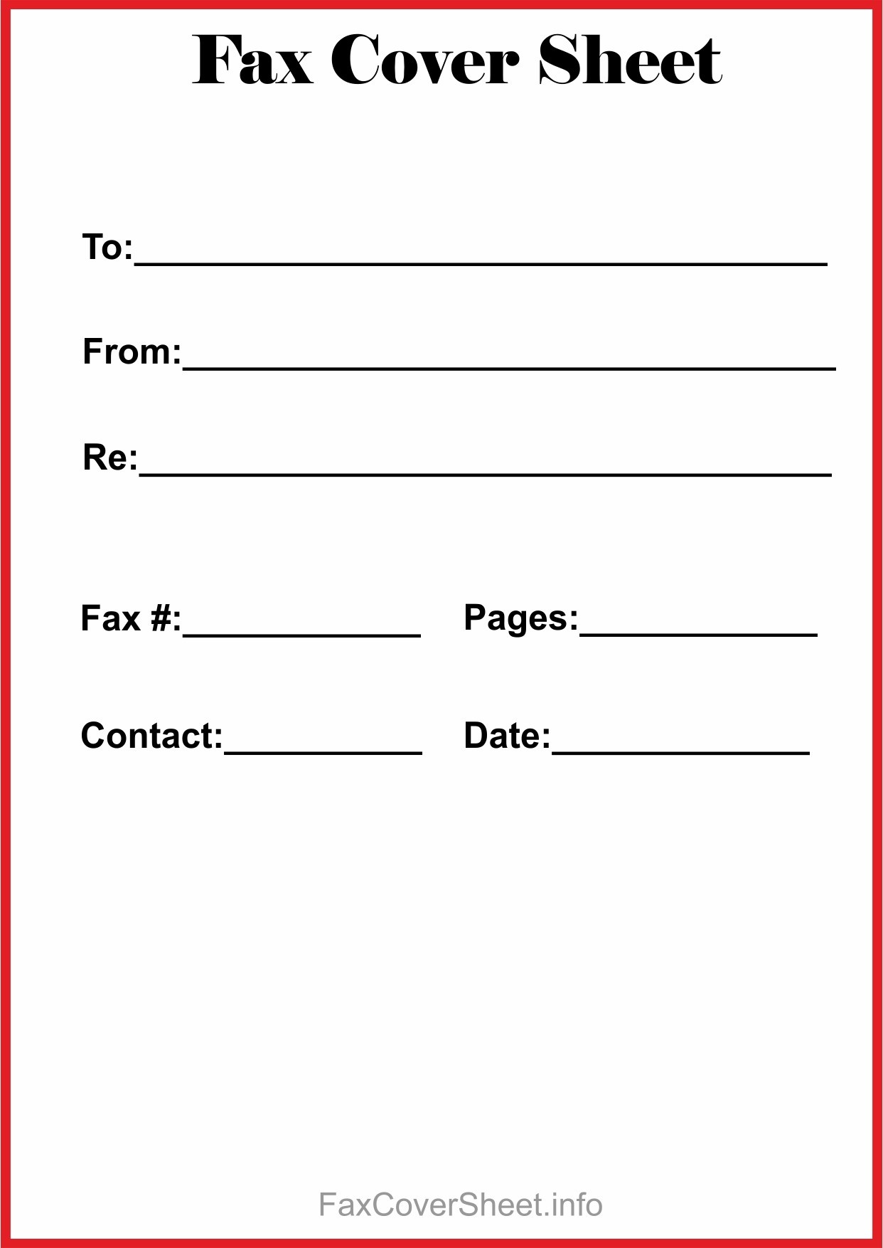 New Print Fax Cover Sheet | Mavensocial.co - Free Printable Cover Letter For Fax