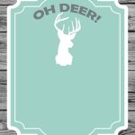 Nice Free Baby Shower Invitation  The Deer Template | Beeshower   Free Printable John Deere Baby Shower Invitations