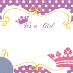 Nice Princess Themed Baby Shower Ideas And Invitation   Free   Free Printable Princess Baby Shower Invitations