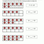 Number Bonds To 10 Worksheets   Free Printable Number Bonds Worksheets For Kindergarten