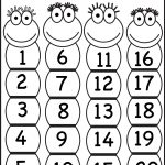 Numbers   Lessons   Tes Teach   Free Printable Number Chart 1 20
