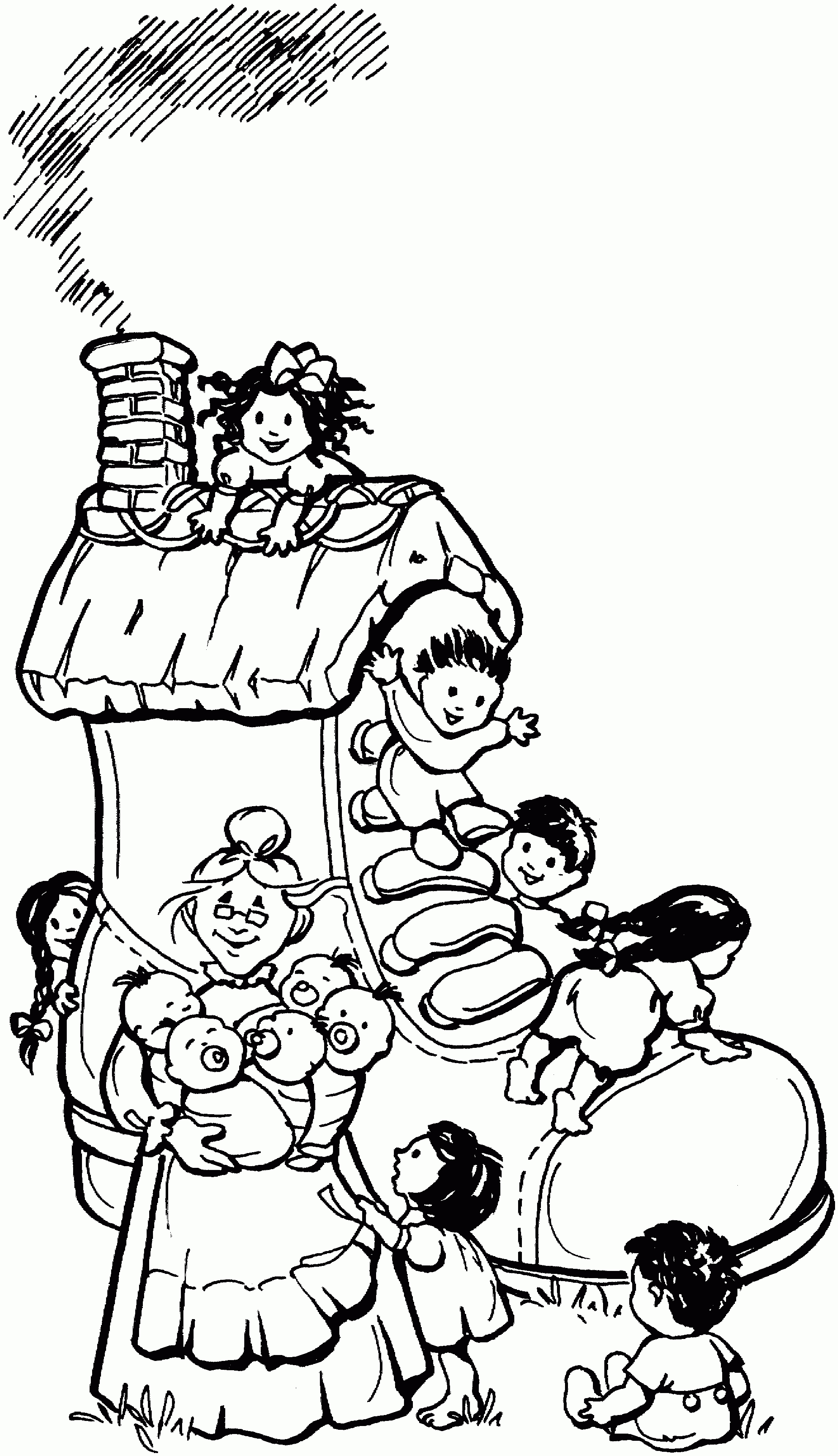 Nursery-Rhymes-Coloring-Pages-To-Print.gif (1983×3446) | Craft Ideas - Free Printable Nursery Rhyme Coloring Pages