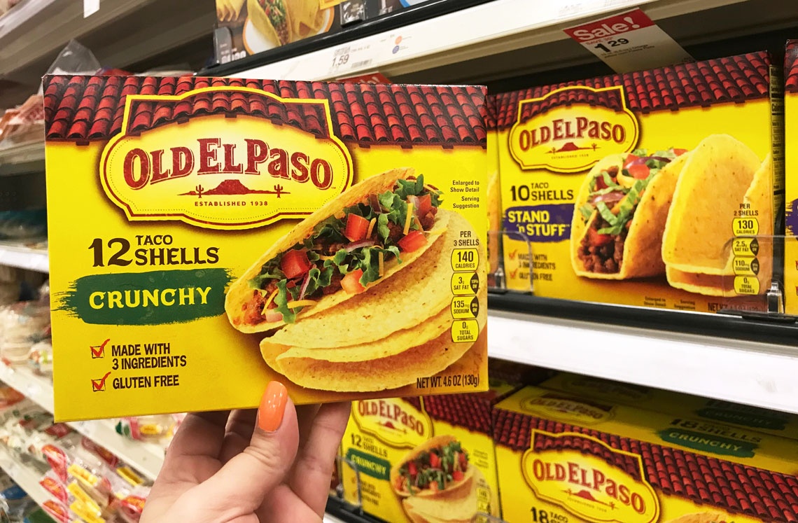 Old El Paso Taco Shells, Only $0.70 At Target! - The Krazy Coupon Lady - Free Printable Old El Paso Coupons