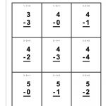 Once You Have Mastered Addition, Practicing With Subtraction Flash   Free Printable Addition Flash Cards