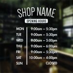 Open Business Hours Sign Personalised Open Business Hours Sign For   Free Printable Business Hours Sign