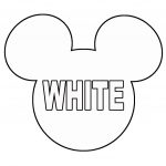 Outline Of Mickey Mouse Head | Free Download Best Outline Of Mickey   Free Printable Mickey Mouse Template