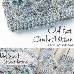 Owl Crochet Free Patterns Including A Scarf, Gloves And Hat   Free Printable Crochet Patterns