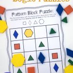 Pattern Block Puzzles {Free}   Free Printable Critical Thinking Puzzles