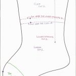 Pattern For Large Christmas Stockings | Silk, Satin And Beading Will   Christmas Stocking Template Printable Free