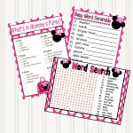 Photo : How To Make Your Own Image   Free Printable Minnie Mouse Baby Shower Invitations