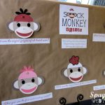 Photo : Sock Monkey Baby Shower Image   Free Printable Sock Monkey Pictures