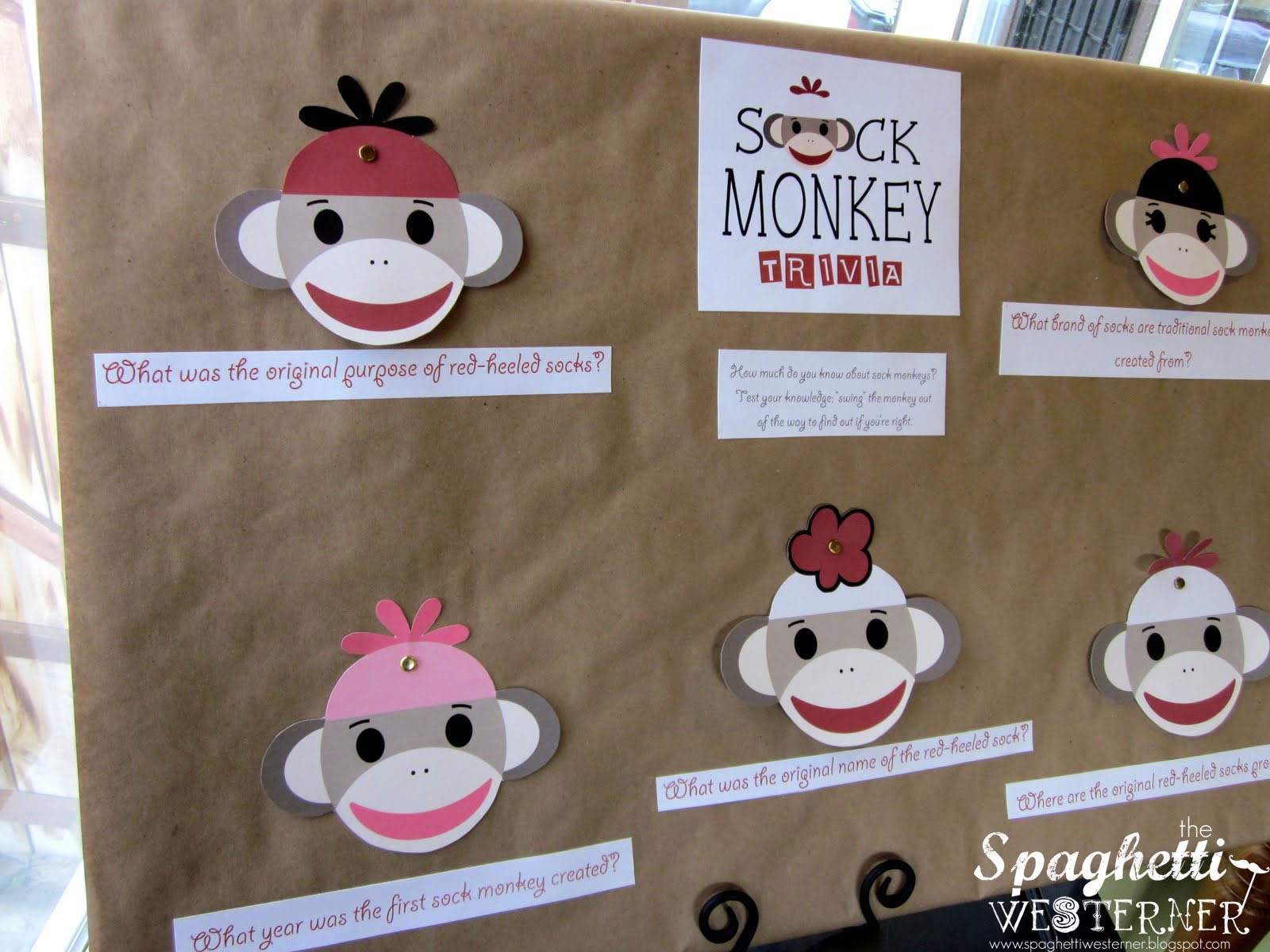 Photo : Sock Monkey Baby Shower Image - Free Printable Sock Monkey Pictures