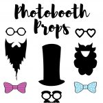 Photobooth Props // Free Download And Tutorial | Silhouette   Free Printable Photo Booth Props