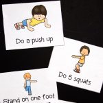 Physical Activity Cards   Exercise Cards | Powerful Pre K | Physical   Free Printable Kindergarten Task Cards