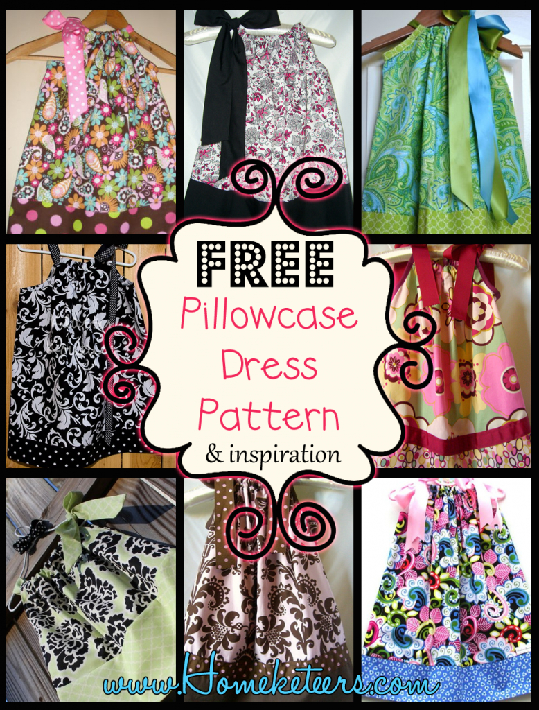 Pillowcase Dresses – Inspirations And Patterns | Children - Free Printable Pillowcase Dress Pattern