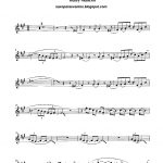 Pink Panther Music Notes Clarinet   Google Pretraživanje | Note   Free Printable Trumpet Sheet Music Pink Panther