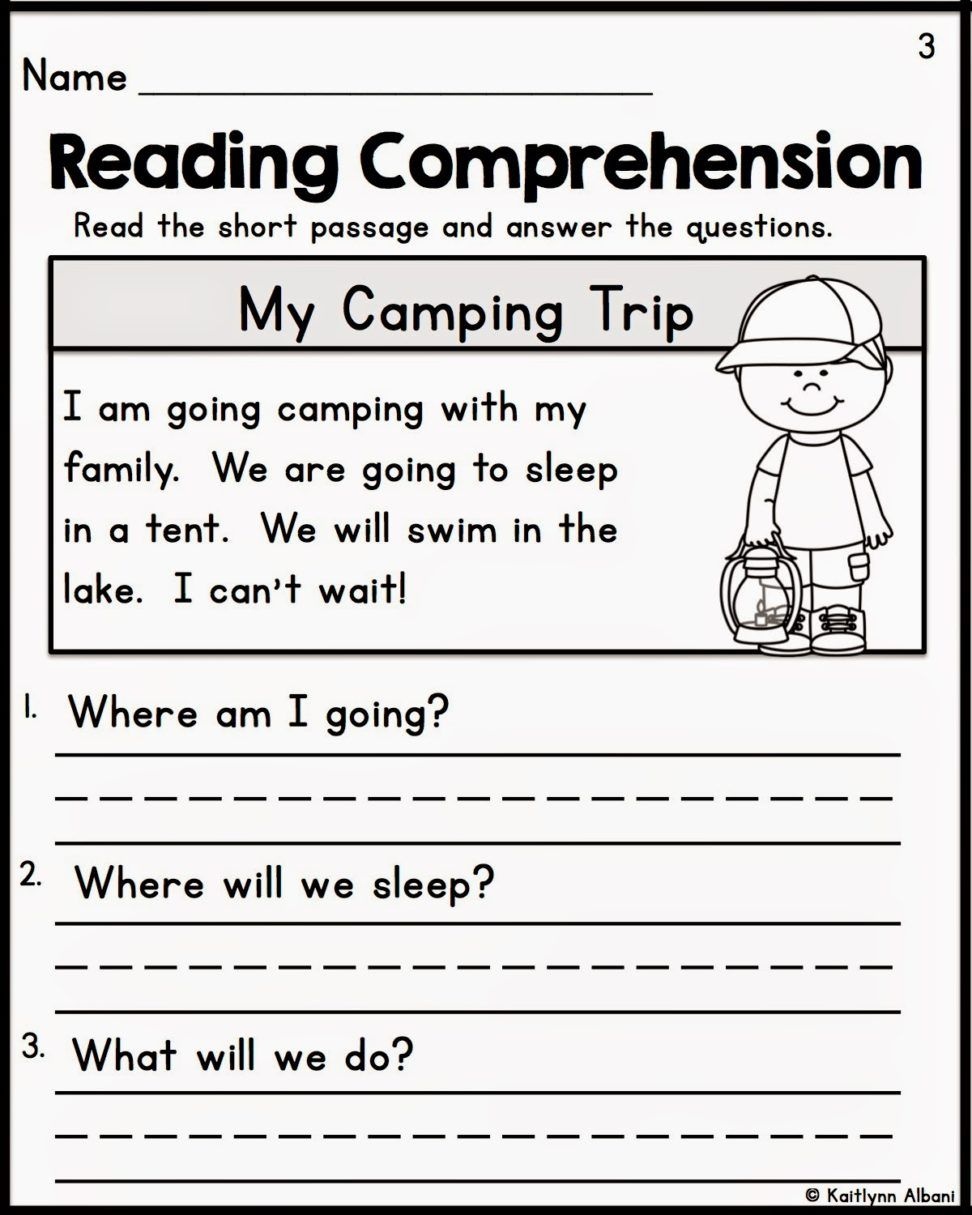 Pinkelly Matz On Ese | Free Reading Comprehension Worksheets - Free Printable Reading Comprehension Worksheets For Kindergarten