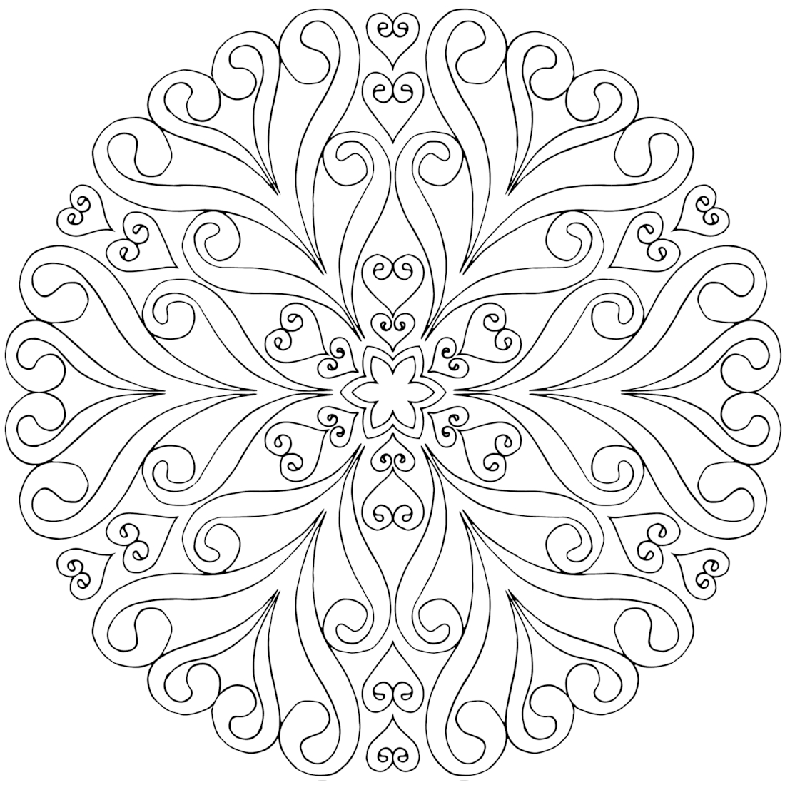 Pinlizet Barokas Koldan On Mandala | Mandala Coloring Pages - Free Printable Mandalas