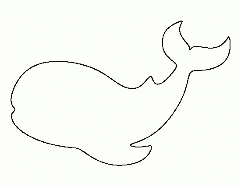 Free Printable Whale Template - Free Printable A To Z