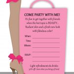 Pinvick Henn On Mk Hostess Invitation Ideas | Mary Kay Cosmetics   Mary Kay Invites Printable Free