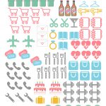 Planner Icon Stickers  Free Printables For Happy Planner And Sil   Free Printable Icons