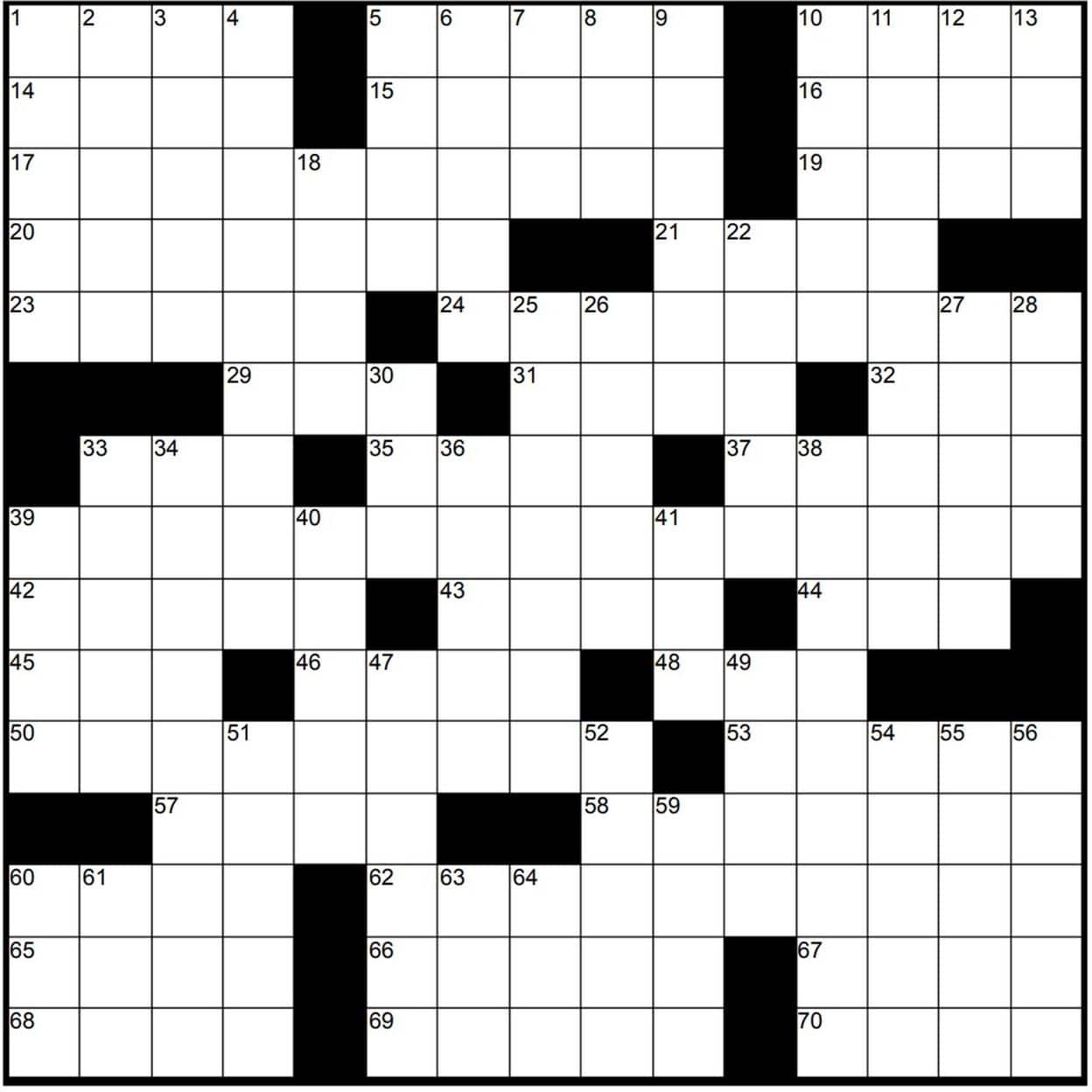 Merl Reagle s Sunday Crossword Free Printable Free Printable A To Z