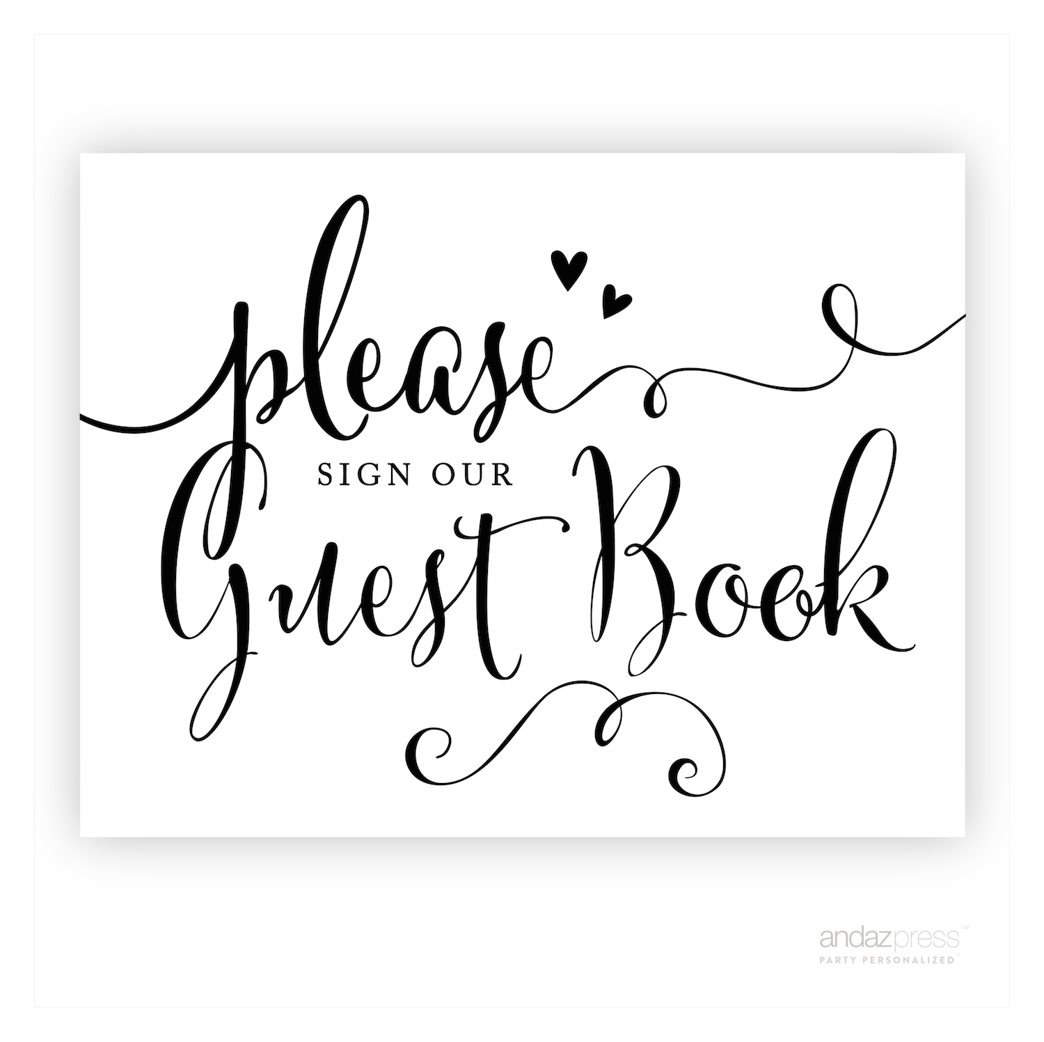 Please Sign Our Guestbook Free Printable (90+ Images In Collection - Please Sign Our Guestbook Free Printable
