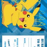 Pokemon Coloring Pages: Birthday Party Invitation Free And Printable   Pokemon Invitations Printable Free