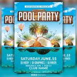 Pool Party Flyer   Kaza.psstech.co   Pool Party Flyers Free Printable
