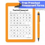 Preschool Assessment Forms   Teaching Mama   Free Printable Pre K Assessment Forms