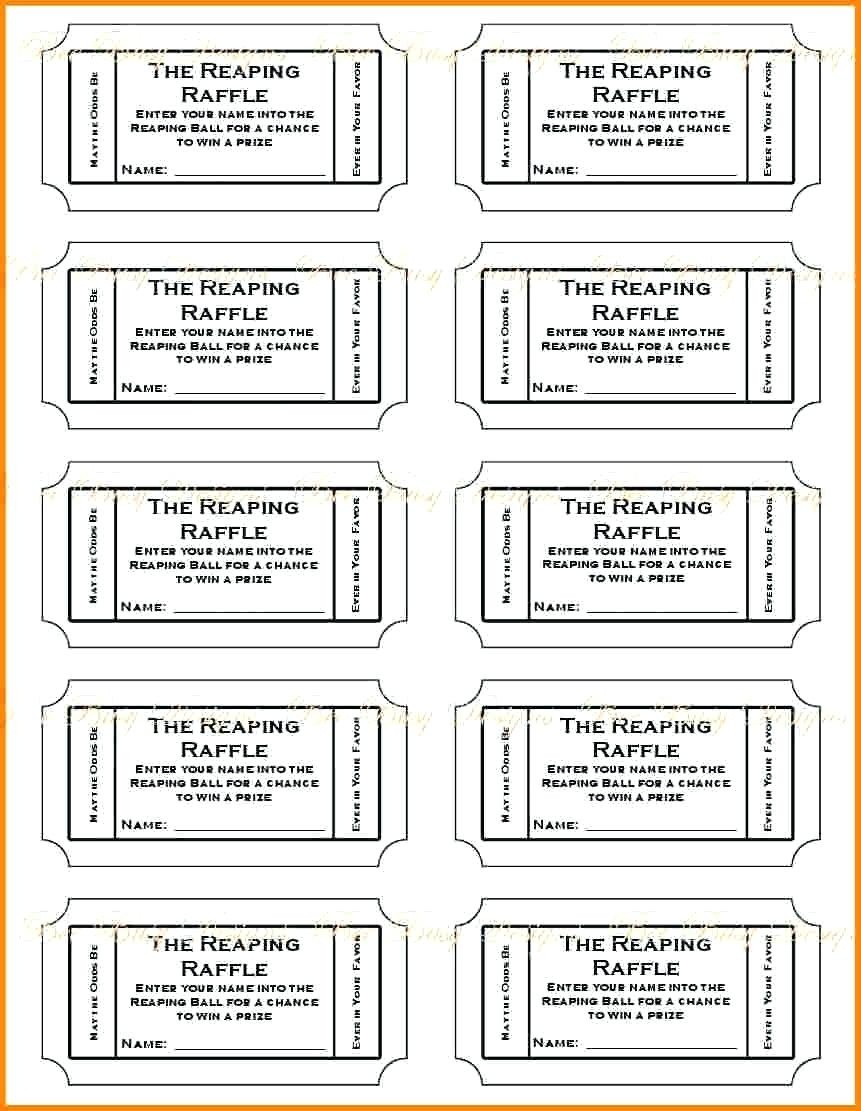 Print Tickets Free - Kaza.psstech.co - Free Printable Diaper Raffle Tickets
