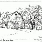 Printable Adult Coloring Pages | Coloring Pages 6 | Farm Coloring   Free Printable Barn Coloring Pages