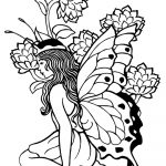 Printable Adult Coloring Pages Fairy   Coloring Home   Free Printable Fairy Coloring Pictures
