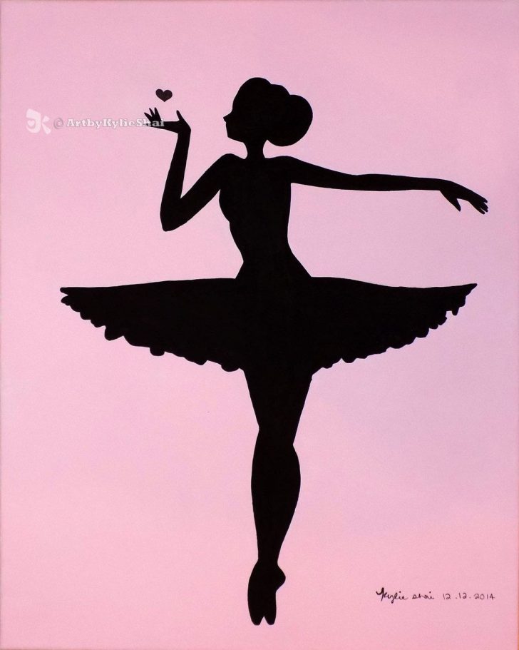 Free Printable Ballerina Silhouette