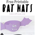 Printable Bat Hats | Halloween Crafts | Halloween Crafts For Kids   Halloween Crafts For Kids Free Printable