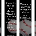 Printable Bookmarks: Baseball Quotes | Bookmarks For Ya | Baseball   Free Printable Sports Bookmarks