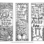 Printable Bookmarks For Adults   Tutlin.psstech.co   Free Printable Bookmarks To Color