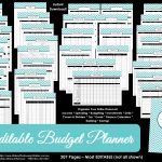Printable Budget Planner/finance Binder Update   All About Planners   Free Printable Financial Binder