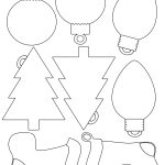 Printable Christmas Envelope |  For Christmas Shapes For Gift   Free Printable Christmas Ornaments